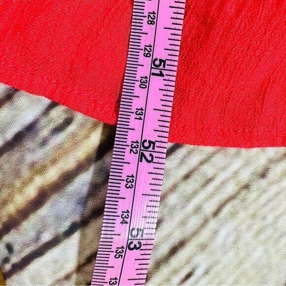 Cloth and People Dress Women’s Large Red Embroidered Cocktail Party‎ Maxi - Picture 8 of 8